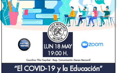 Domingo González participará en un Webinar sobre el Covid-19 y la educación