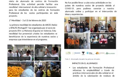 Así ha sido el proyecto europeo Erasmus+ CitriVET: Newsletter Mayo 2021