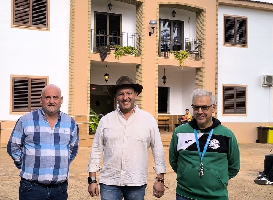 El alcalde de Catadau, antiguo alumno de la EFA, visita a los alumnos de 3º de ESO